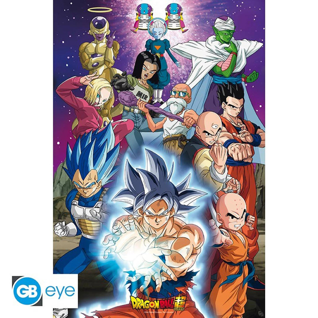 Dragon Ball Super Plakat Universe 7 - Supernerds