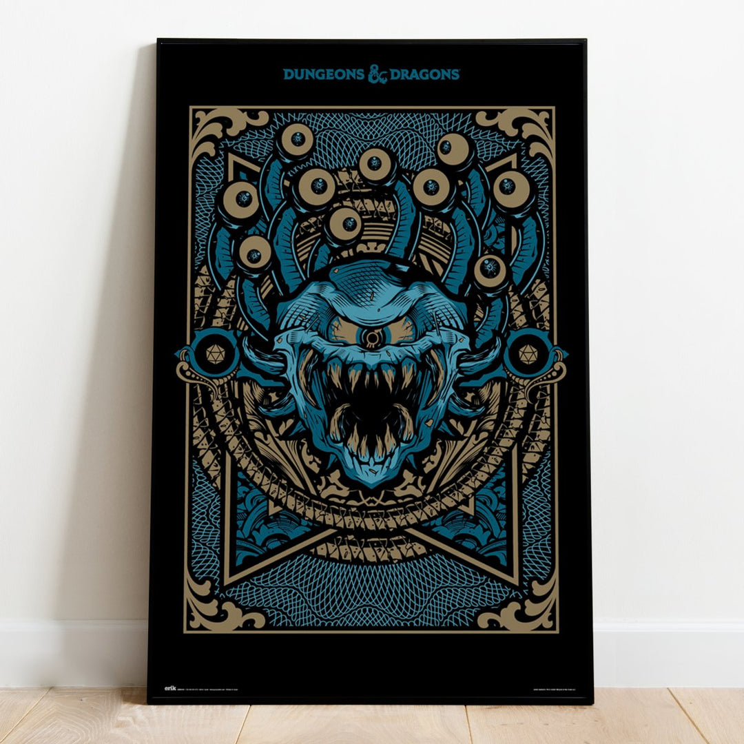 Dungeons and Dragons Plakat Monster Manual - Supernerds