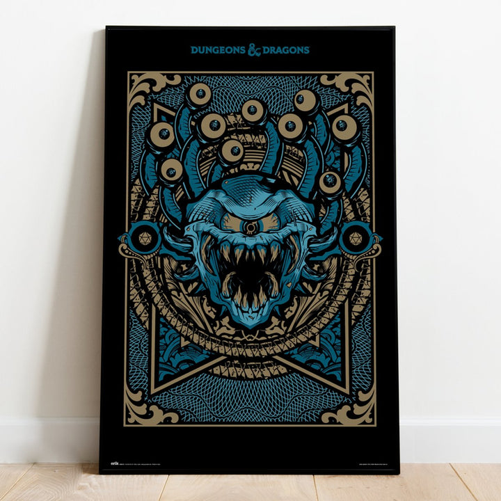 Dungeons and Dragons Plakat Monster Manual - Supernerds