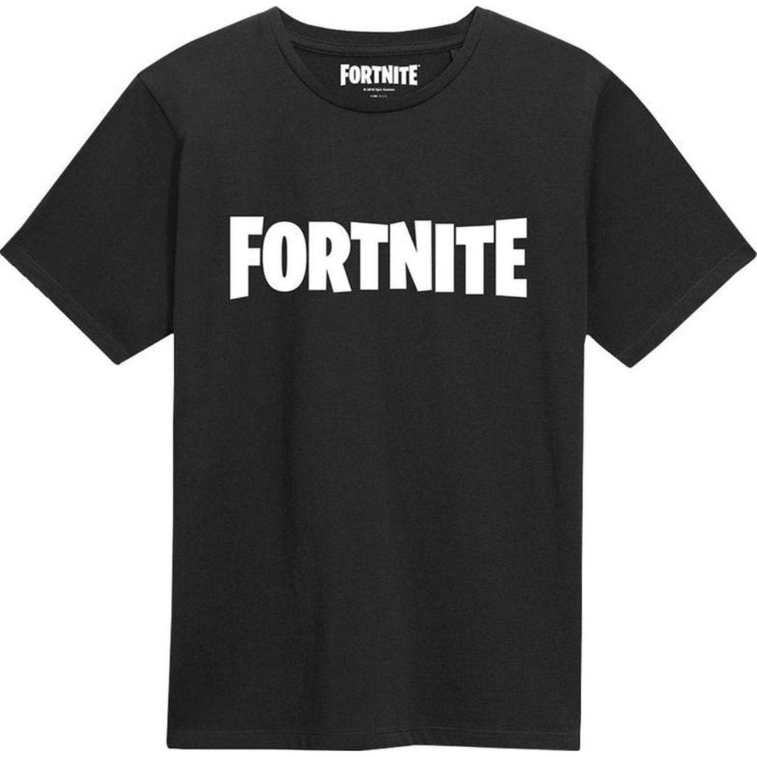 Fortnite T-skjorte Hvit Logo - Supernerds
