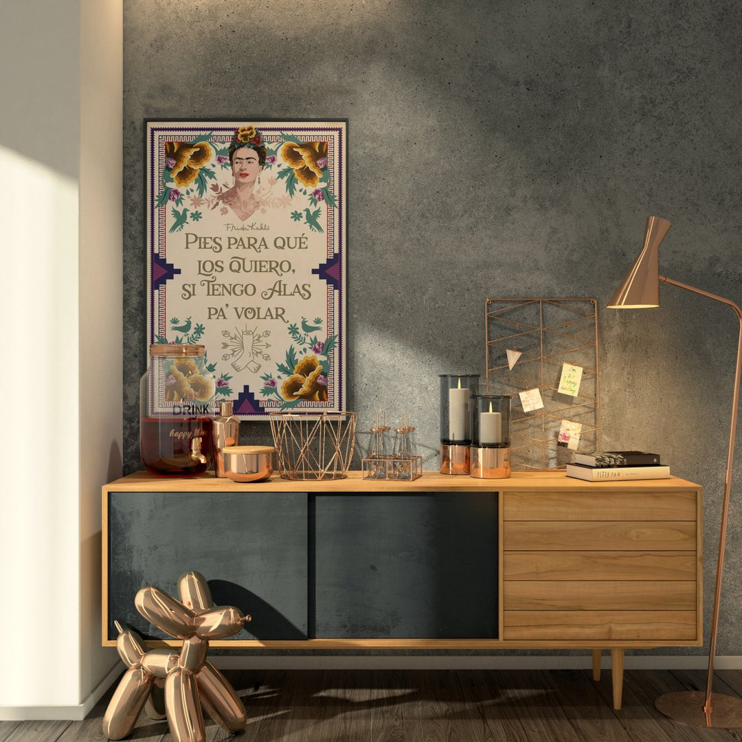 Frida Kahlo Plakat - Supernerds