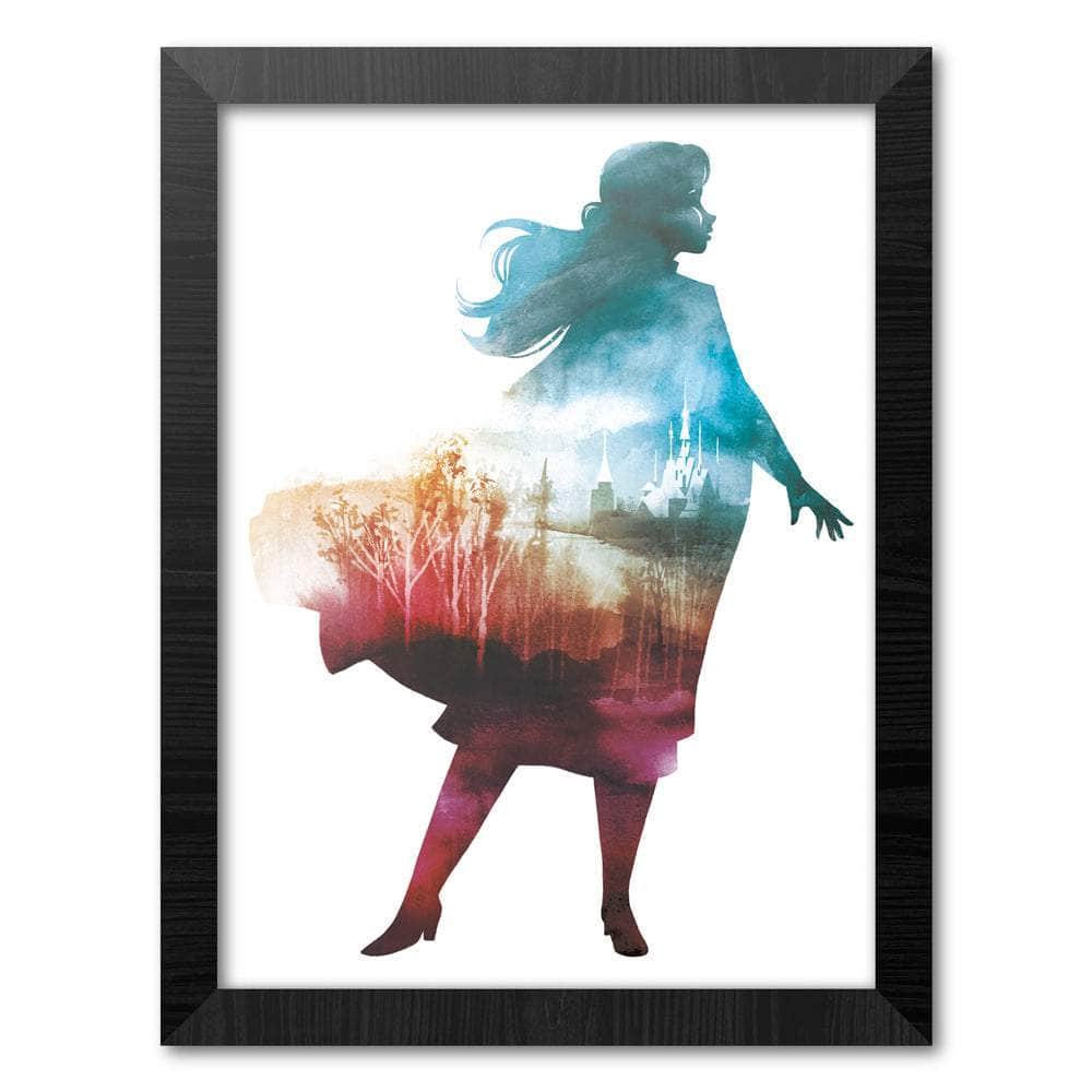 Frost 2 Innrammet Kunsttrykk 30 x 40 cm Anna - Supernerds