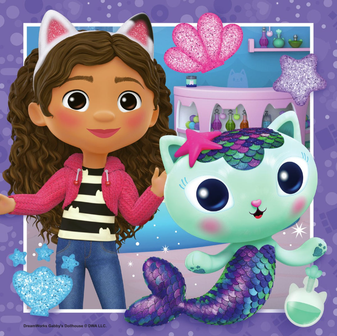 Gabby's Dukkehus Puslespill 49 brikker 3-pk - Supernerds