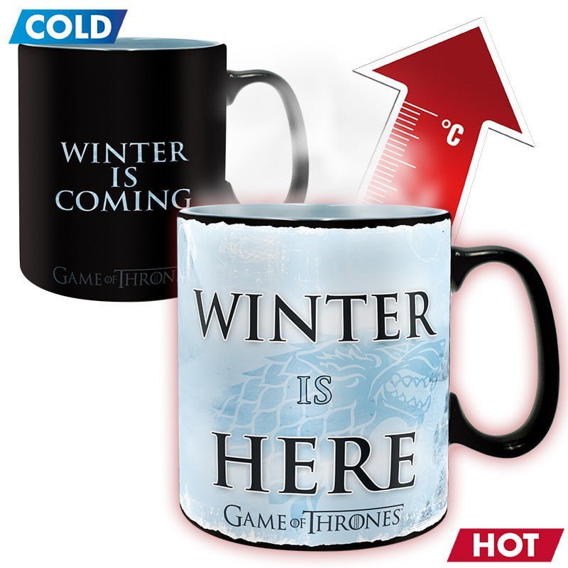 Game of Thrones Varmeskiftende Winter is Here King Size - Supernerds