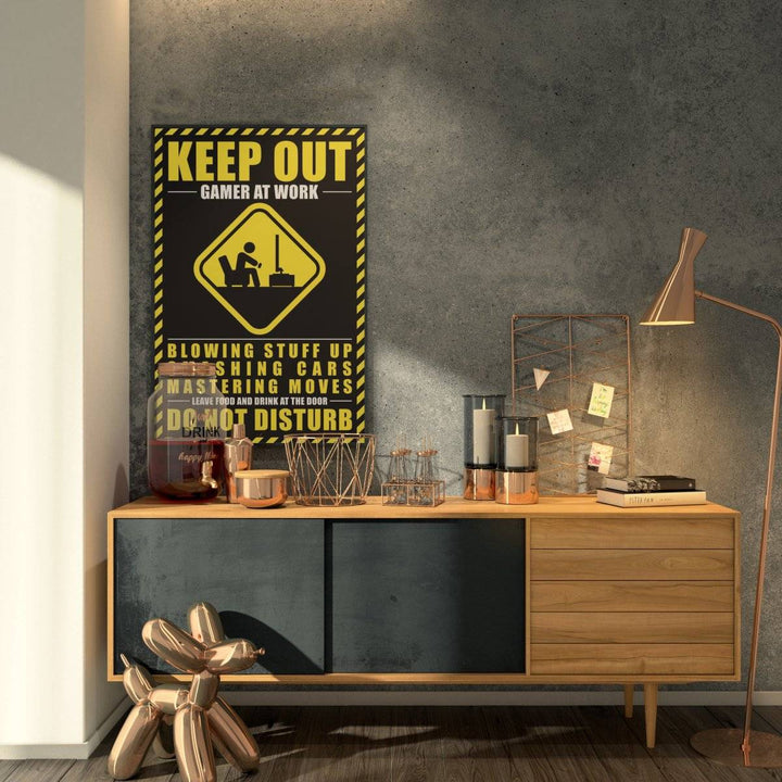 Gamer at Work Plakat - Supernerds