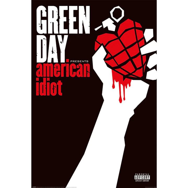 Green Day Plakat American Idiot - Supernerds