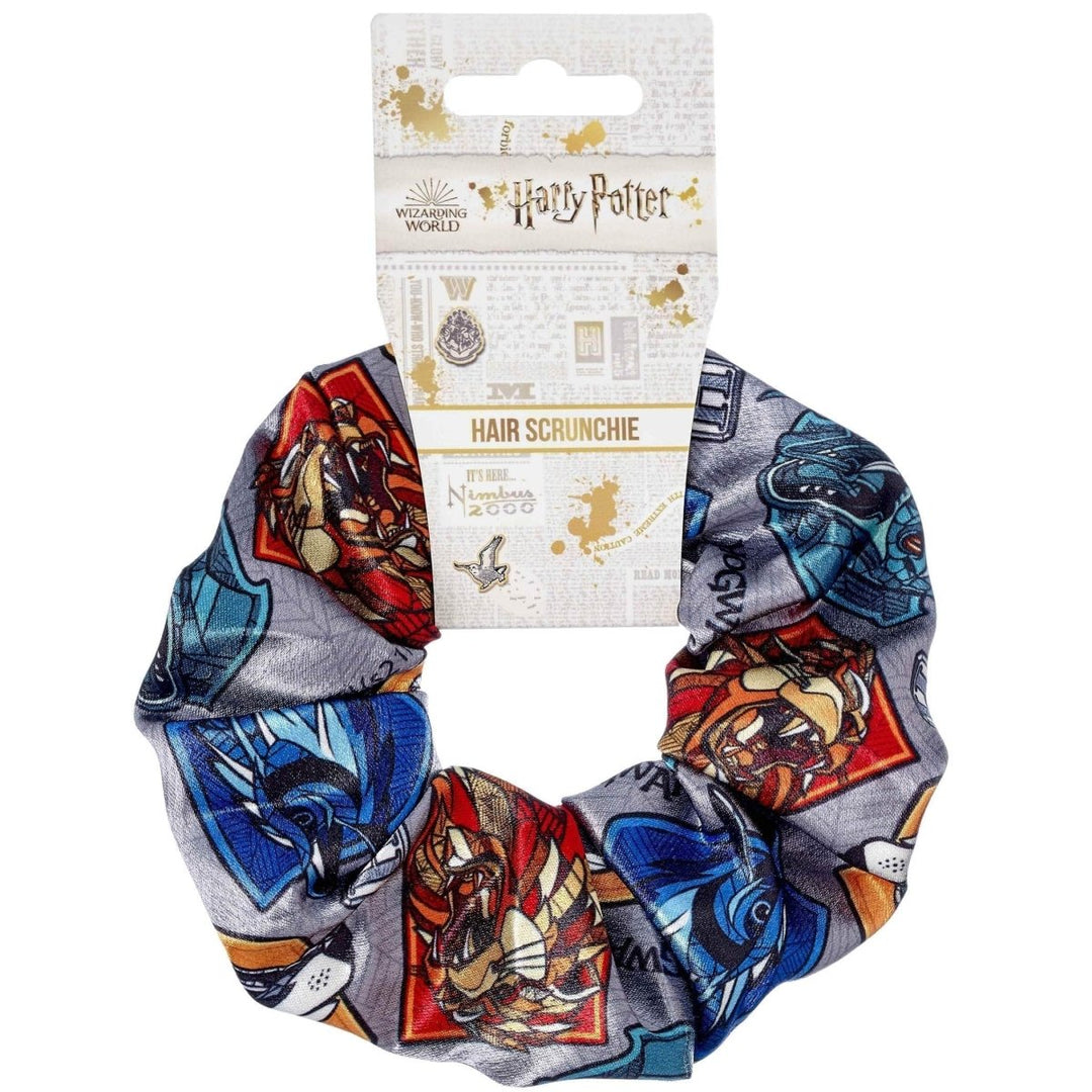 Harry Potter Hårstrikk Scrunchie Hogwarts Crest - Supernerds