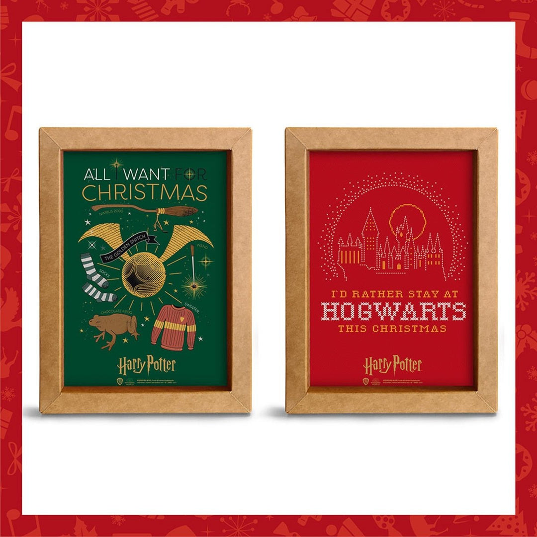 Harry Potter Innrammet Bilde 15x20 Symbols Christmas - Supernerds