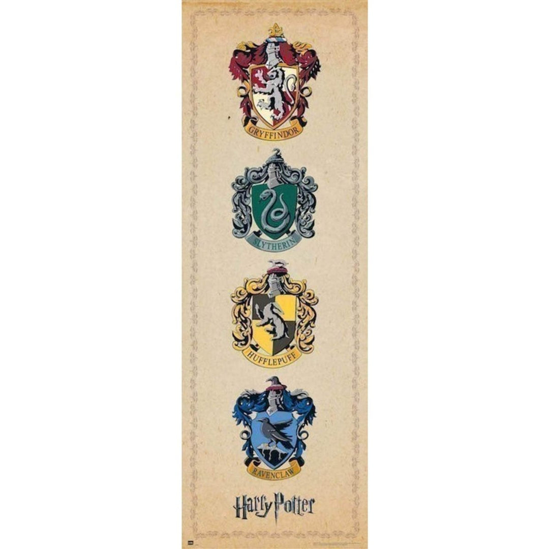 Harry Potter Plakat House Crests - Supernerds