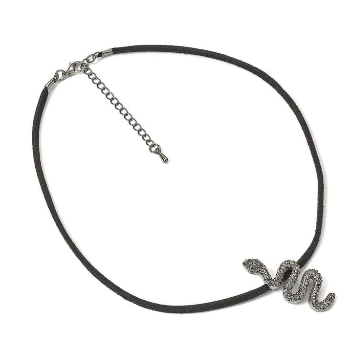 Harry Potter Smykke Choker Nagini Sort Krystall - Supernerds
