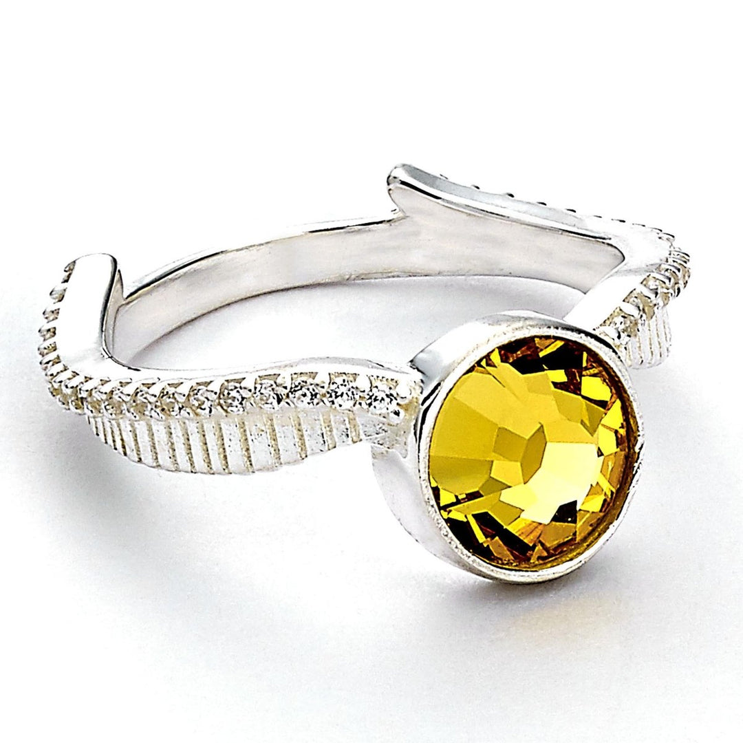 Harry Potter Sølvring Golden Snitch (Sterling sølv) - Supernerds