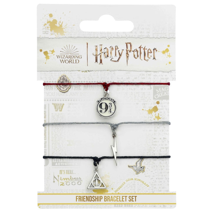 Harry Potter Vennskaps Armbånd 3-pk - Supernerds
