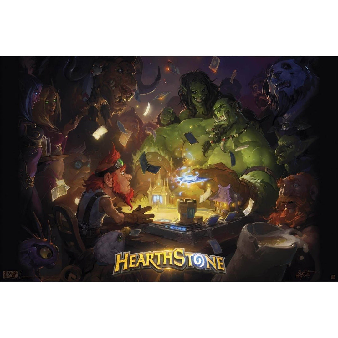 Hearthstone Plakat Key Art - Supernerds