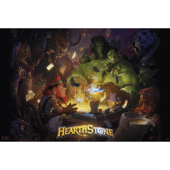 Hearthstone Plakat Key Art - Supernerds