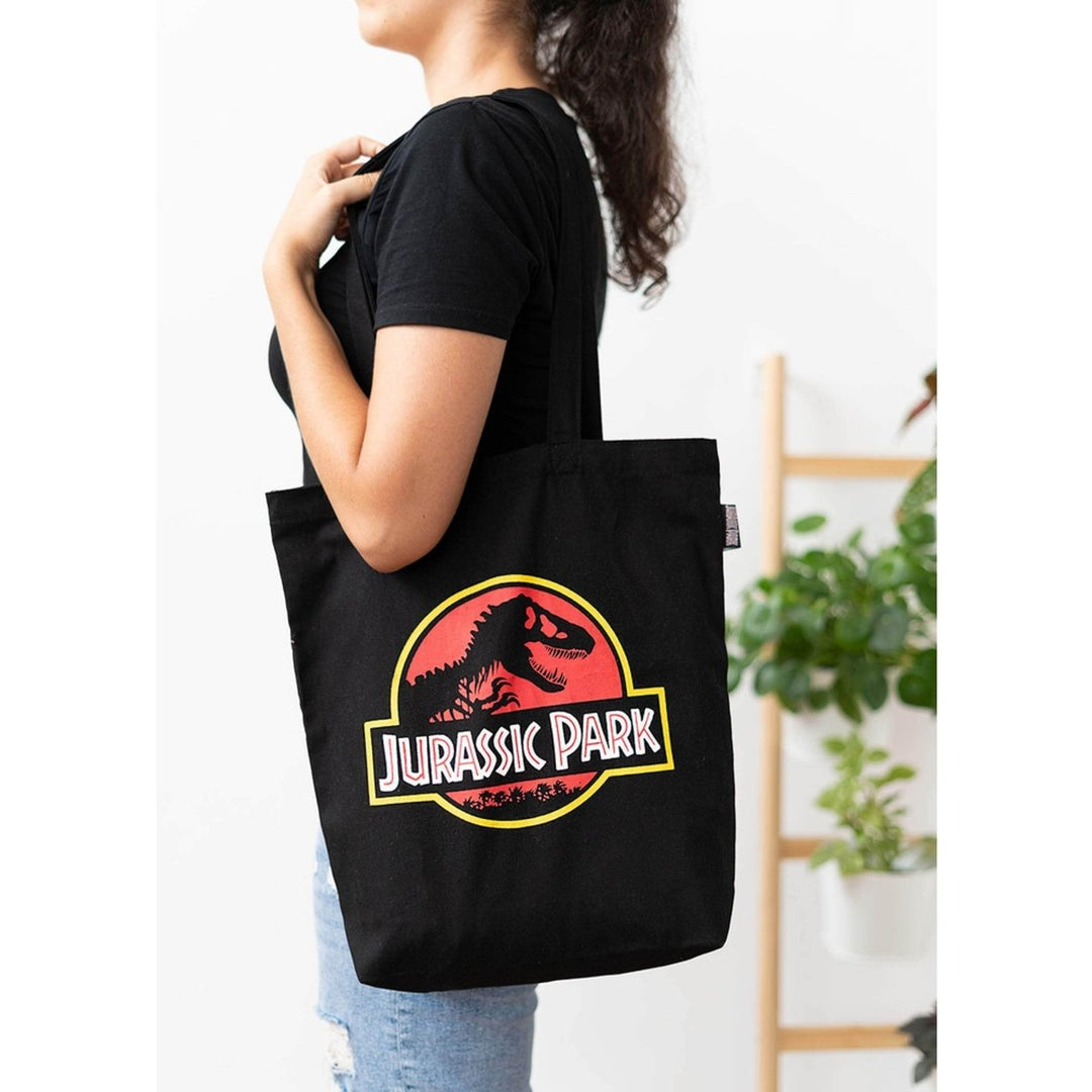 Jurassic Park Tote Bag Logo - Supernerds