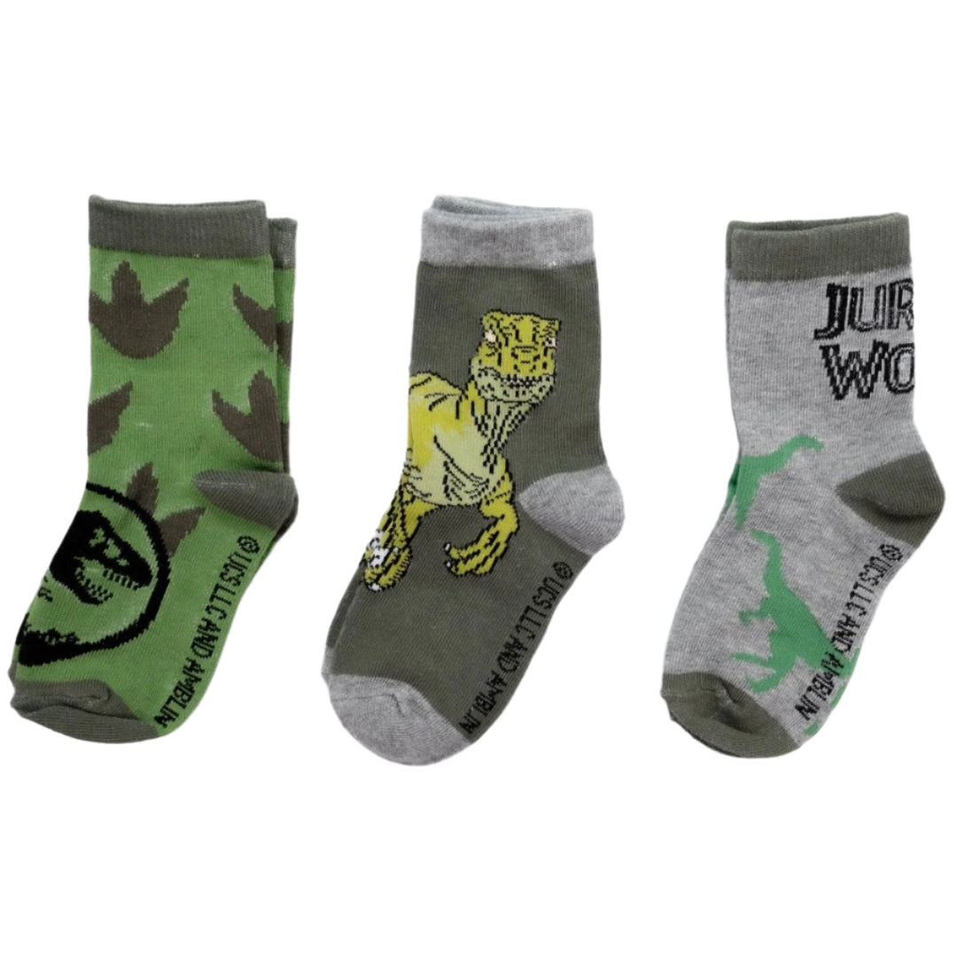 Jurassic World Sokker 3-pk - Supernerds