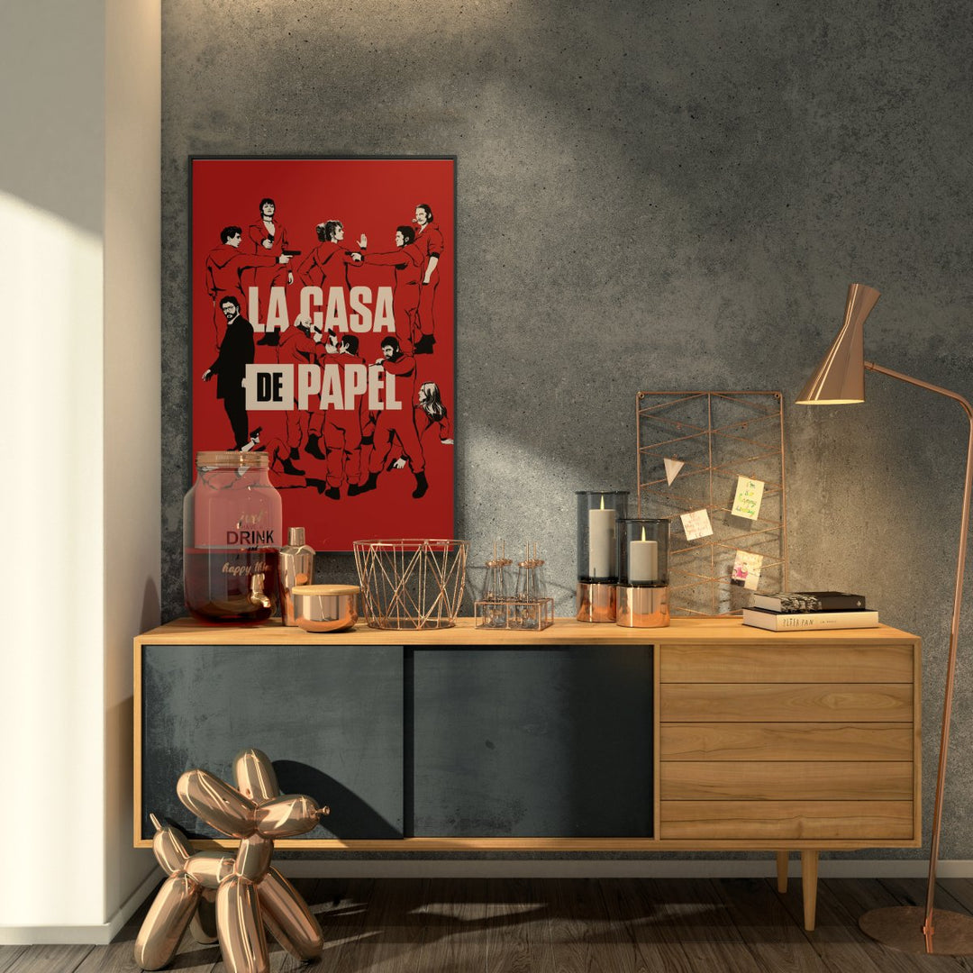 La Casa De Papel Plakat - Supernerds