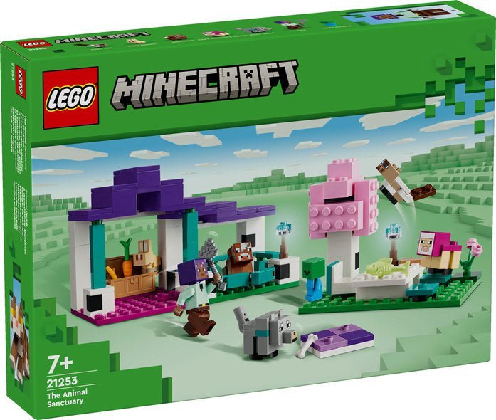 LEGO® Minecraft® Dyrereservatet 21253 byggelekesett (206 deler) - Supernerds