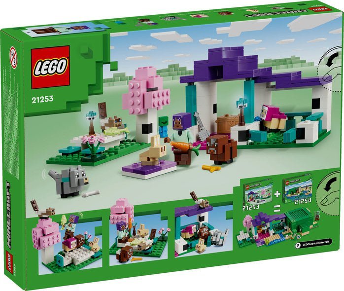 LEGO® Minecraft® Dyrereservatet 21253 byggelekesett (206 deler) - Supernerds
