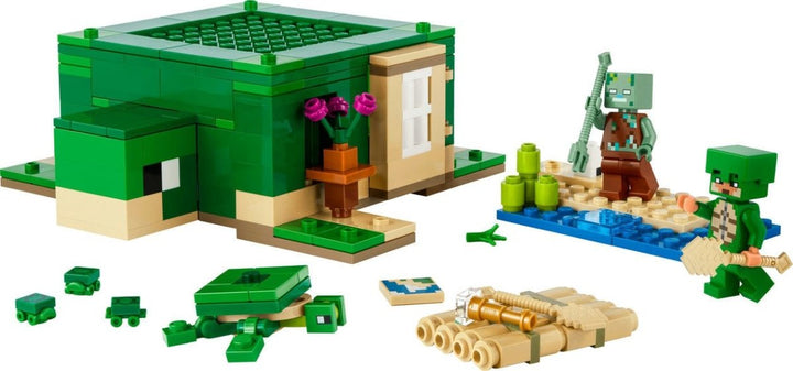 LEGO® Minecraft® Huset på skilpaddestranden 21254 byggelekesett (234 deler) - Supernerds