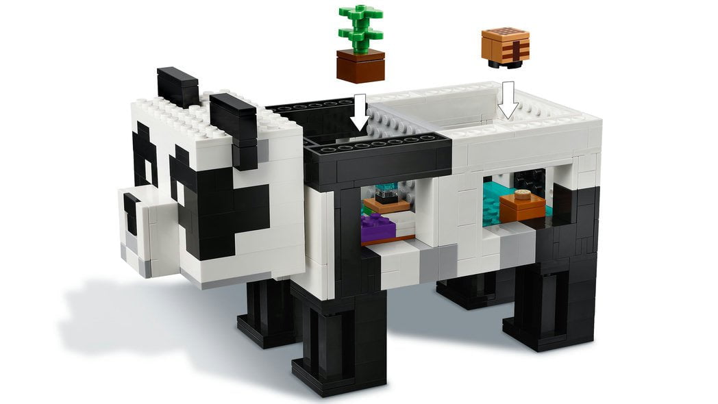 LEGO® Minecraft® Pandahuset 21245 byggelekesett (553 deler) - Supernerds