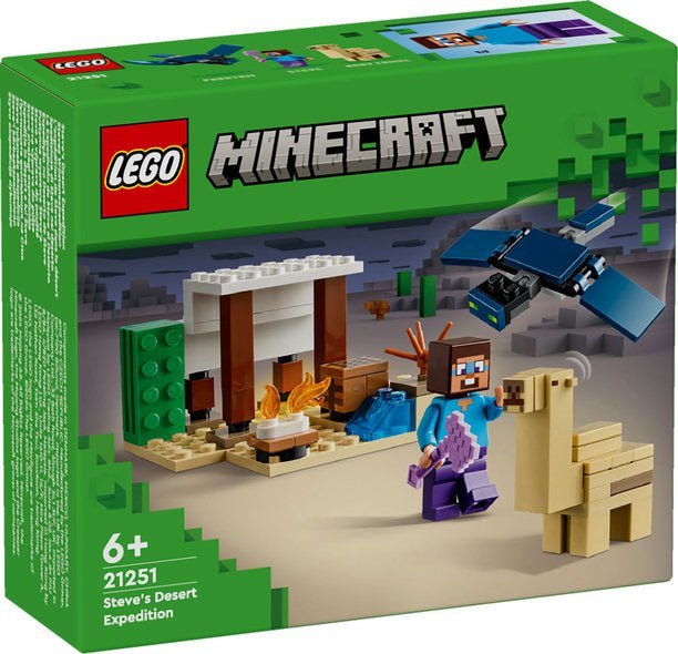 LEGO® Minecraft® Steves Ørkenekspedisjon 21251 byggelekesett (75 deler) - Supernerds