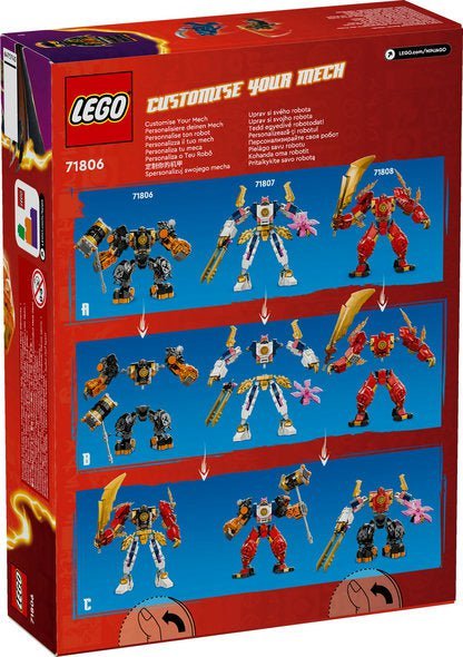 LEGO® NINJAGO® Coles jordelement-robot 71806 byggesett (235 deler) - Supernerds
