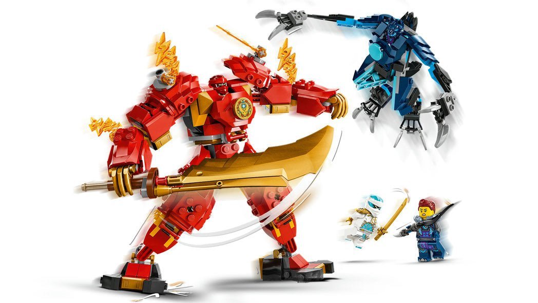 LEGO® NINJAGO® Kais Ildelement-Robot 71808 byggesett (322 deler) - Supernerds