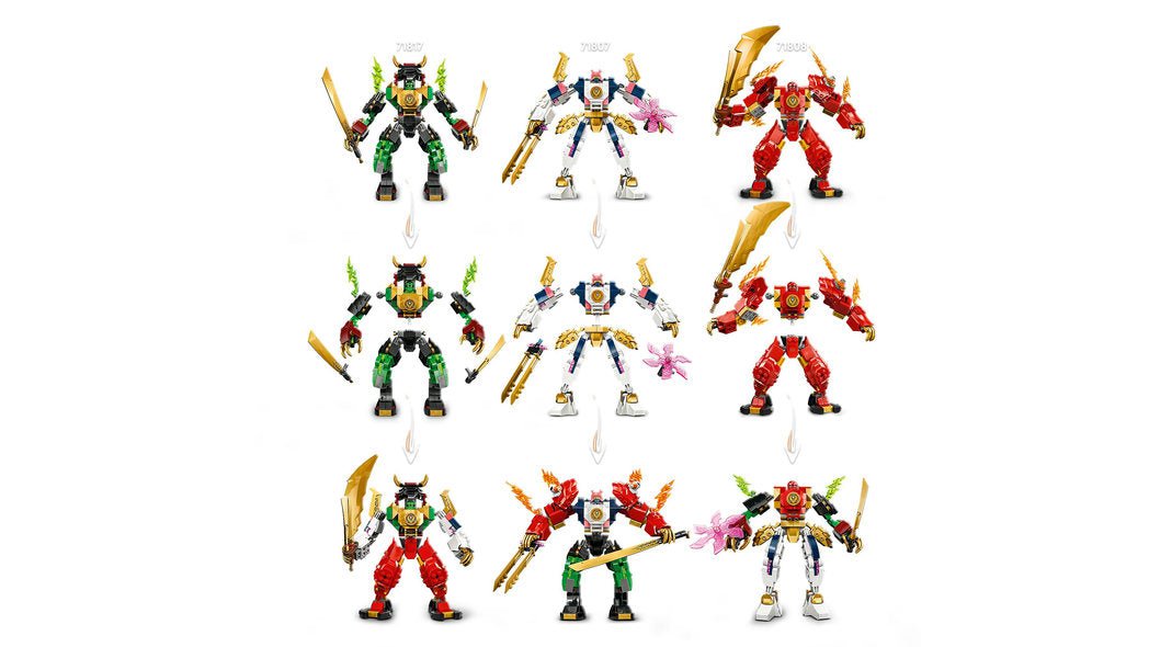 LEGO® NINJAGO® Soras teknologielement-robot 71807 byggesett (209 deler) - Supernerds