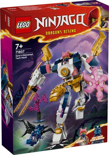 LEGO® NINJAGO® Soras teknologielement-robot 71807 byggesett (209 deler) - Supernerds