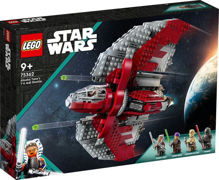 LEGO® Star Wars® Ahsoka Tanos T-6 jediromferge 75362 byggesett (601 deler) - Supernerds