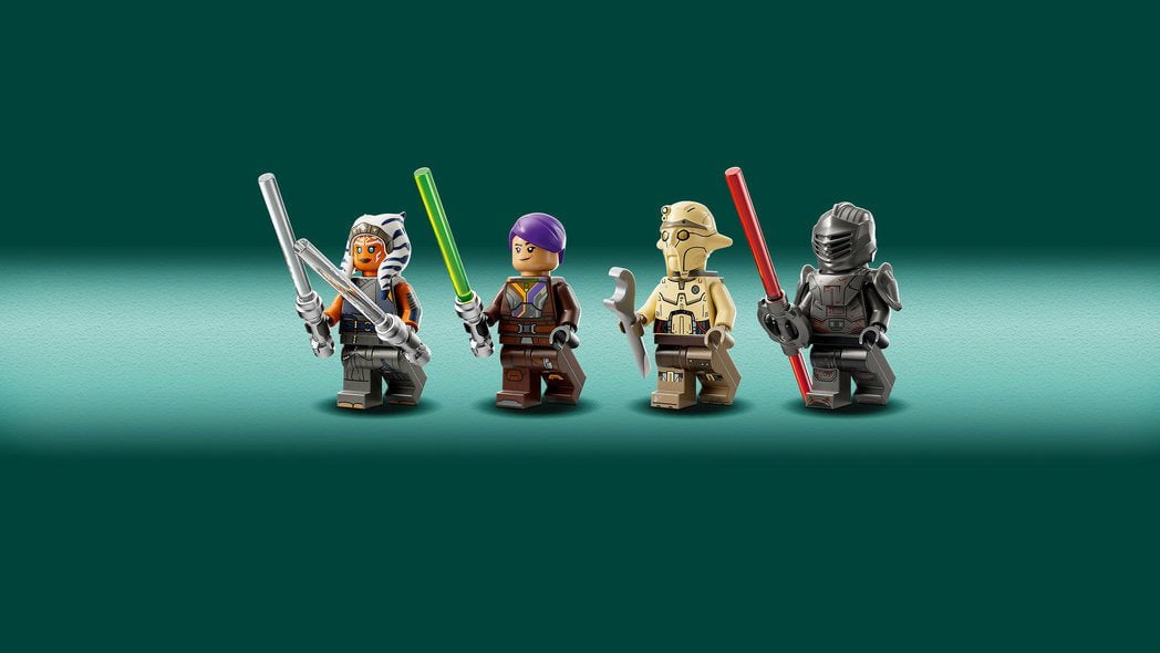 LEGO® Star Wars® Ahsoka Tanos T-6 jediromferge 75362 byggesett (601 deler) - Supernerds