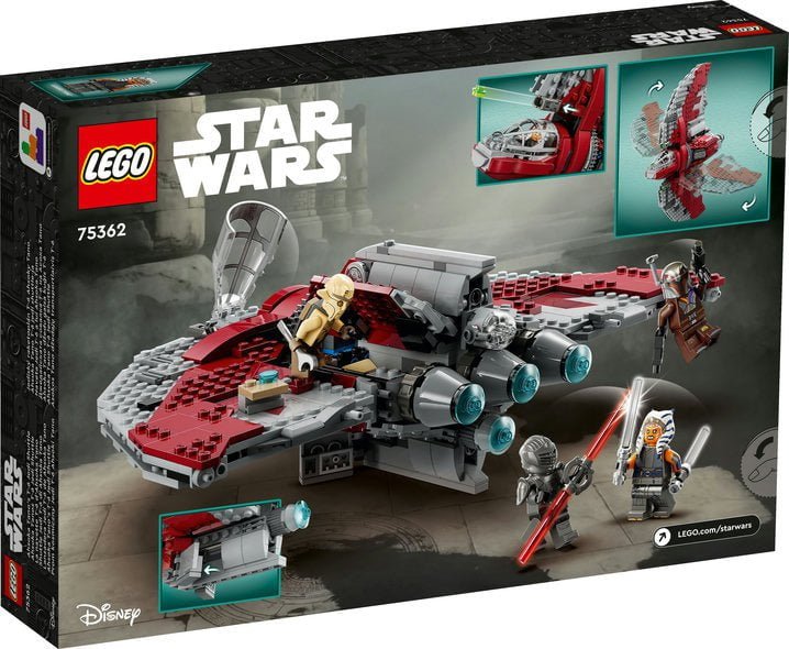 LEGO® Star Wars® Ahsoka Tanos T-6 jediromferge 75362 byggesett (601 deler) - Supernerds