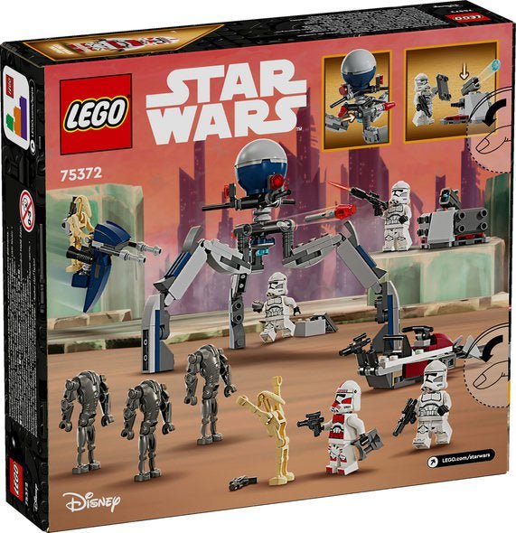 LEGO® Star Wars® Stridspakke med Klonesoldat 75372 byggesett (215 deler) - Supernerds