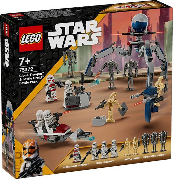 LEGO® Star Wars® Stridspakke med Klonesoldat 75372 byggesett (215 deler) - Supernerds
