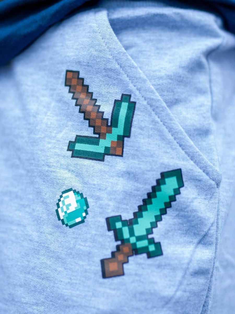 Minecraft Bermuda Shorts Diamond - Supernerds