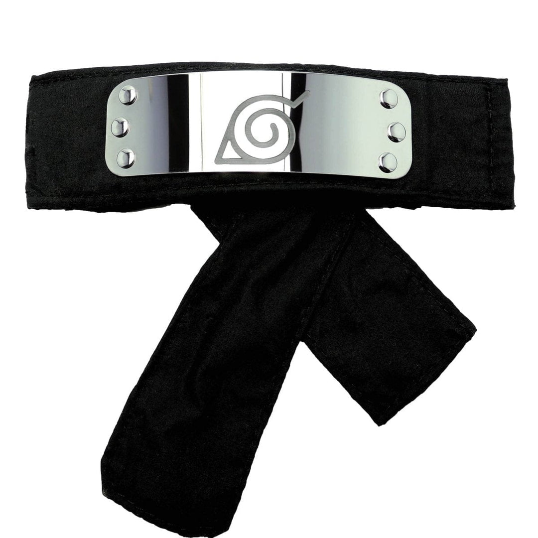 Naruto Headband Konoha Svart - Supernerds