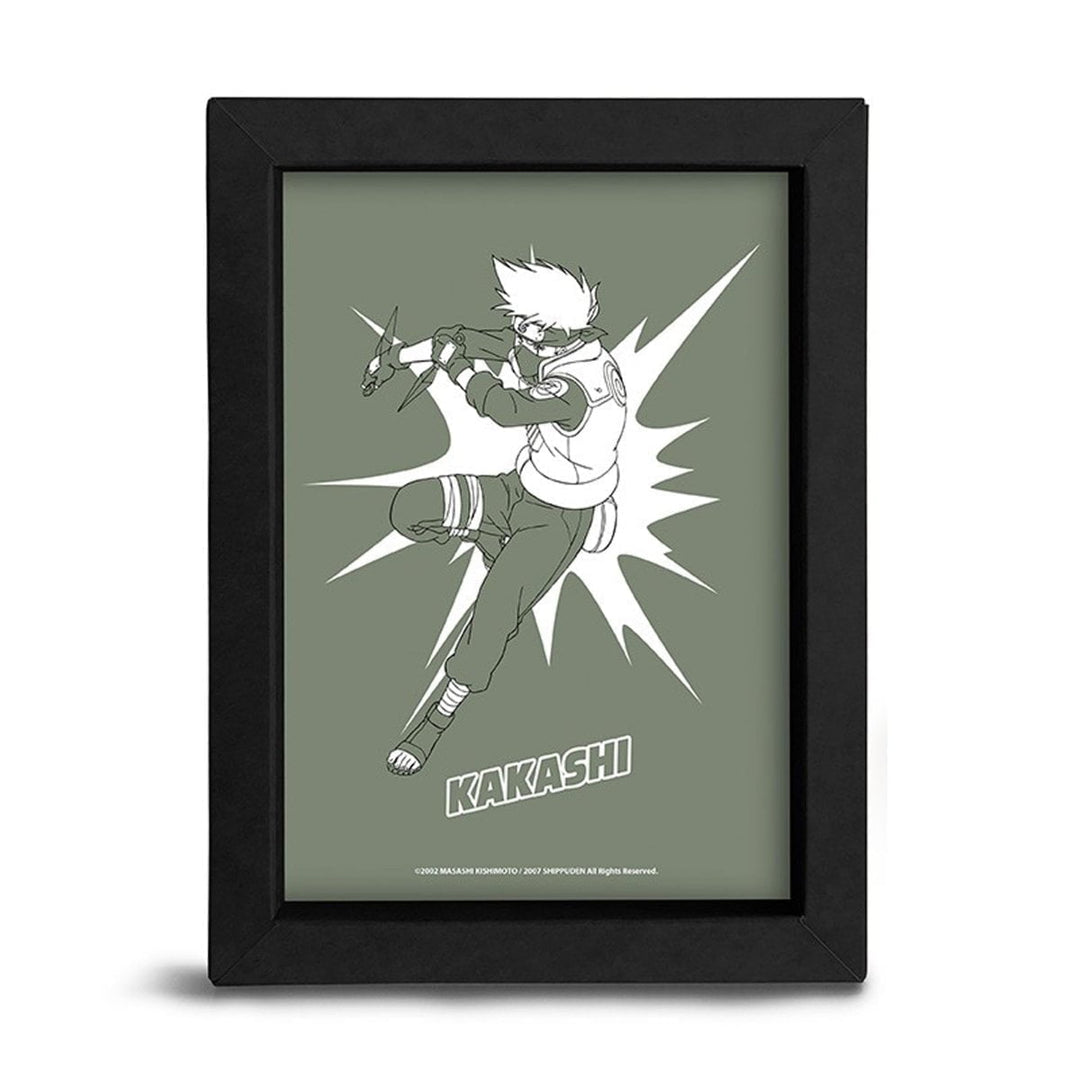 Naruto Innrammet Bilde 15x20 Kakashi - Supernerds