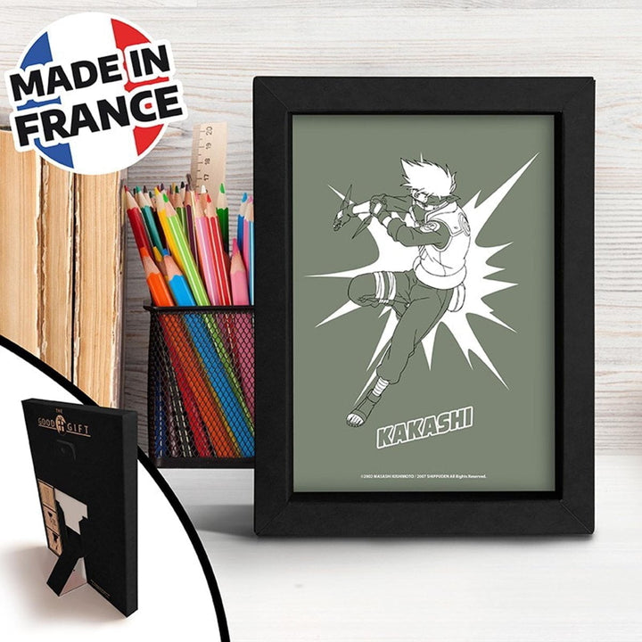 Naruto Innrammet Bilde 15x20 Kakashi - Supernerds