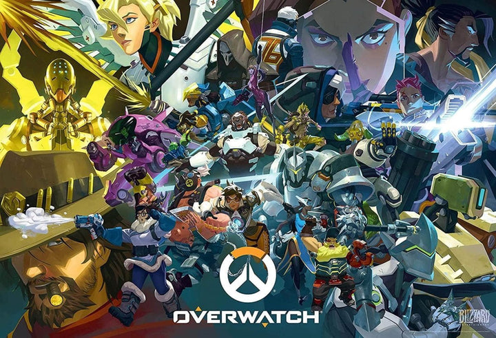 Overwatch Puslespill Heroes Collage 1500 brikker - Supernerds