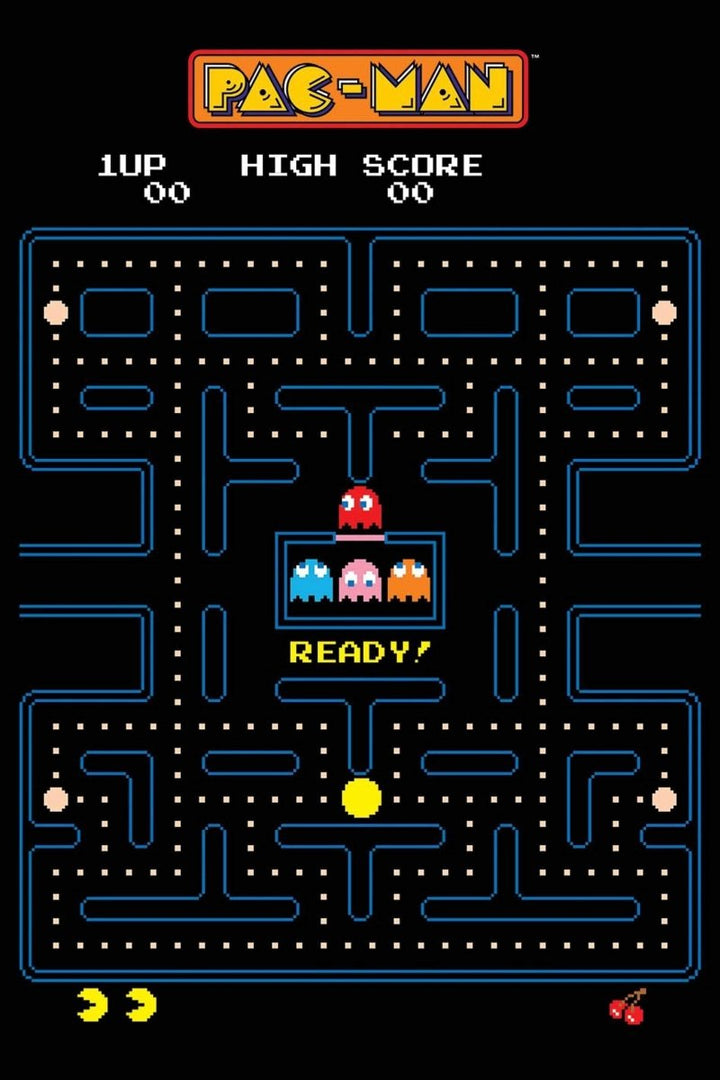 Pac-Man Plakat Maze - Supernerds