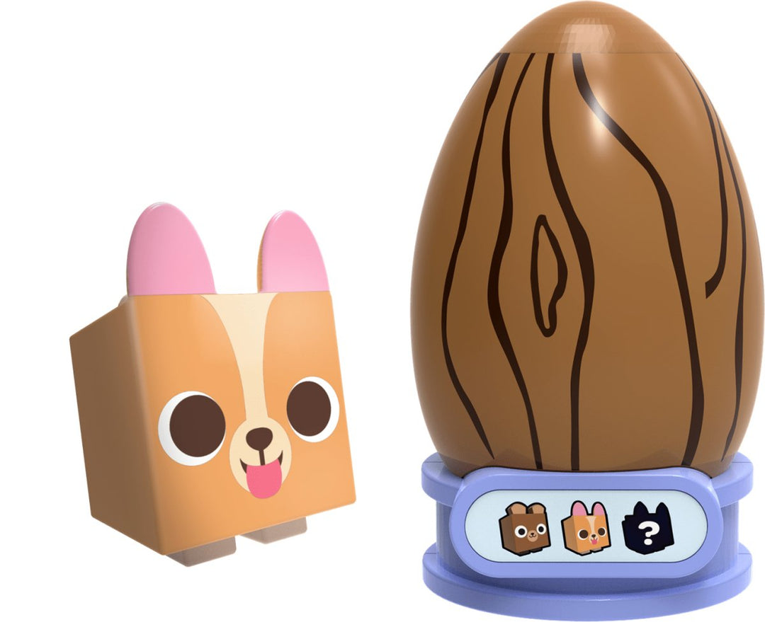 Pet Simulator X Mystery Egg 2-pk Samlefigur m/DLC-kode - Supernerds