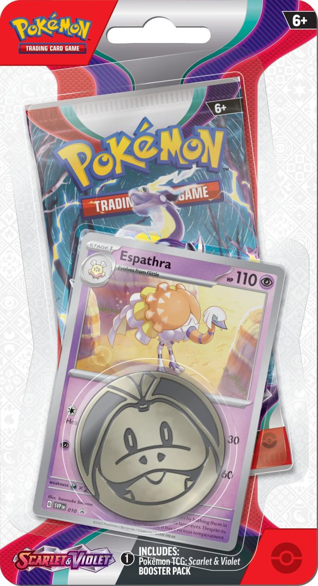 Pokemon Kort Scarlet & Violet Checklane Blister - Supernerds