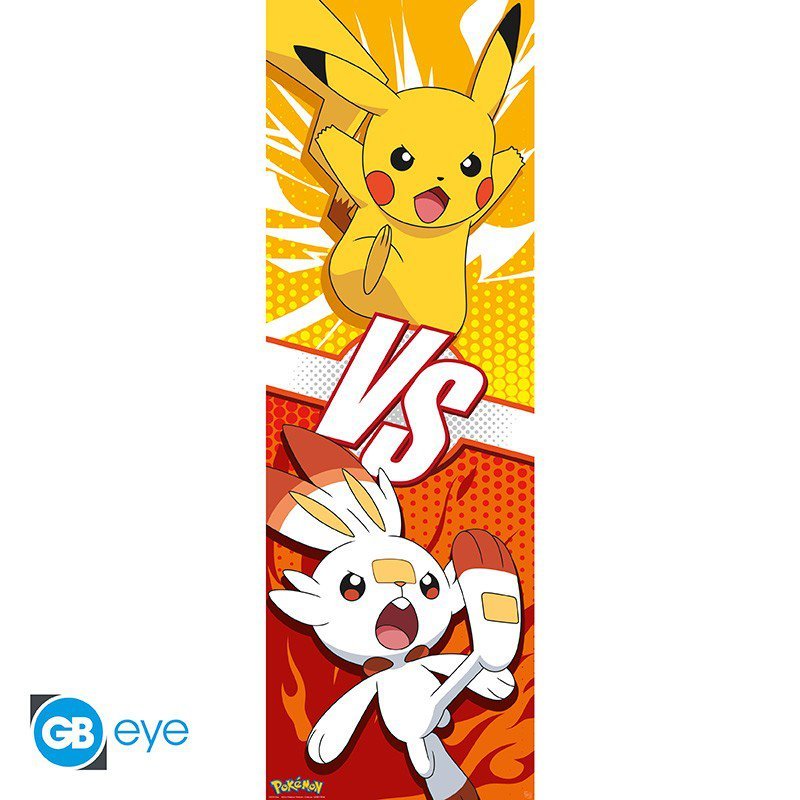 Pokemon Plakat Pikachu and Scorbunny - Supernerds