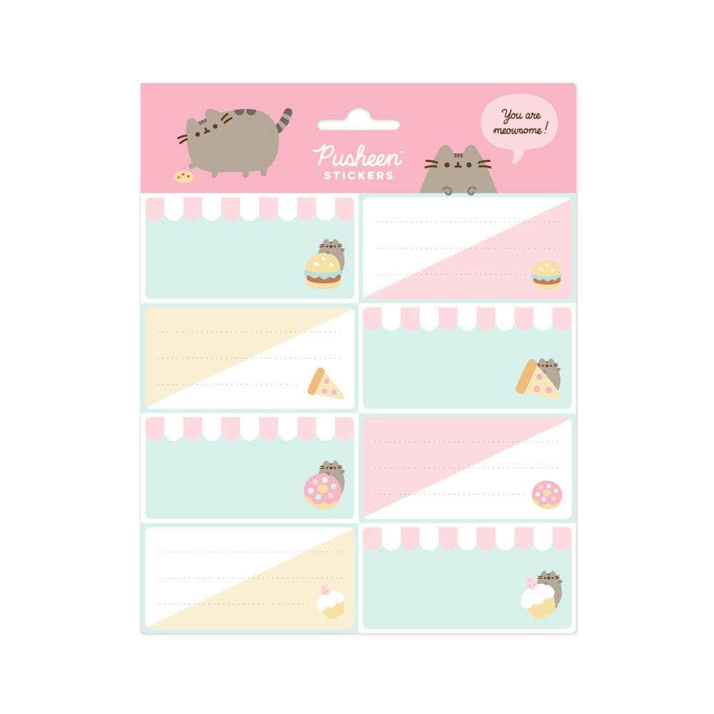 Pusheen Etiketter Selvklebende Foodie Collection - Supernerds