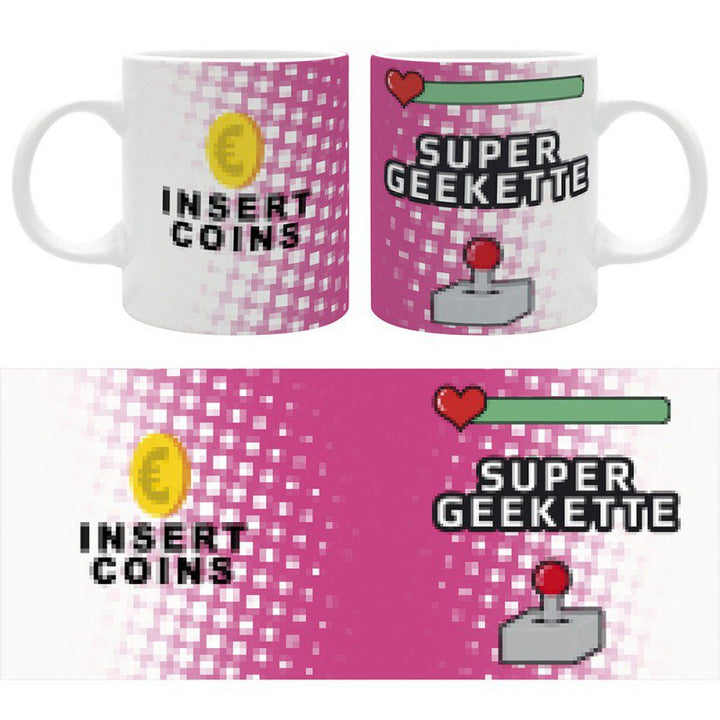 Retro Gaming Kopp Super Geekette - Supernerds