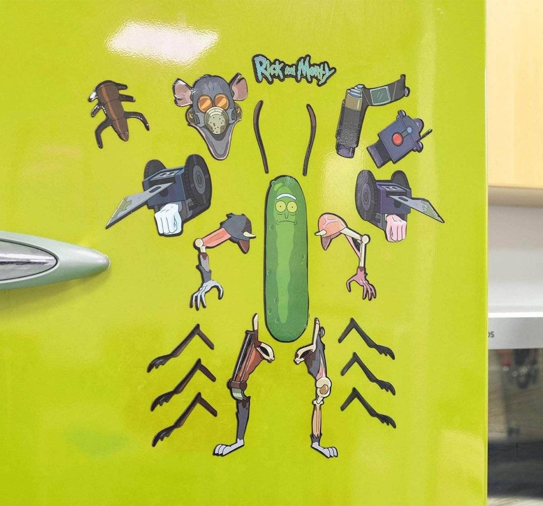 Rick and Morty Kjøleskapmagneter Pickle Rick - Supernerds