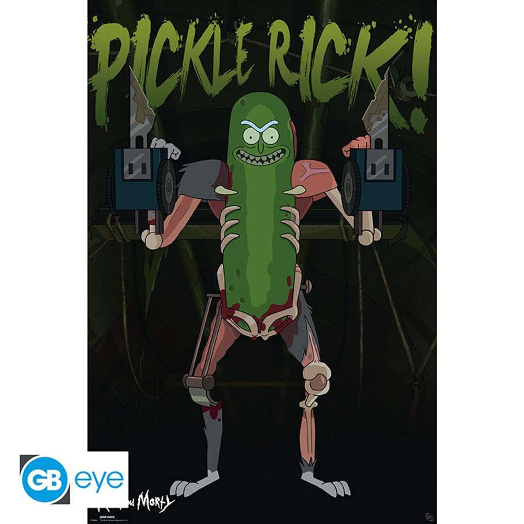 Rick and Morty Plakat Pickle Rick - Supernerds