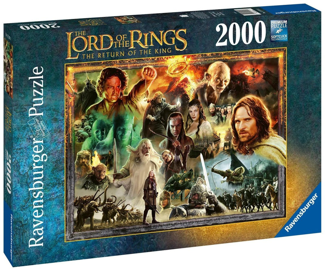 Ringenes Herre Puslespill 2000 brikker The Return of the King - Supernerds