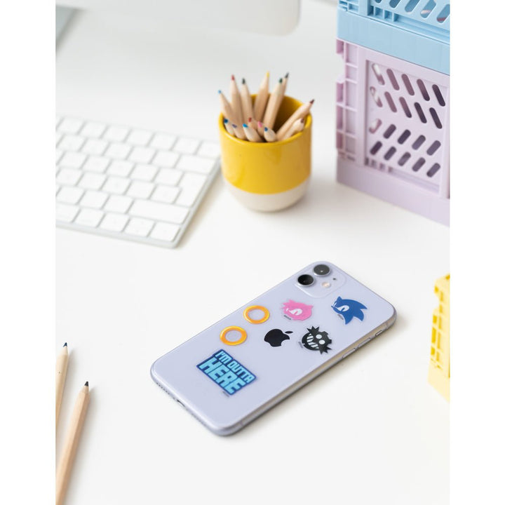 Sonic Klistremerker 56-pk - Supernerds